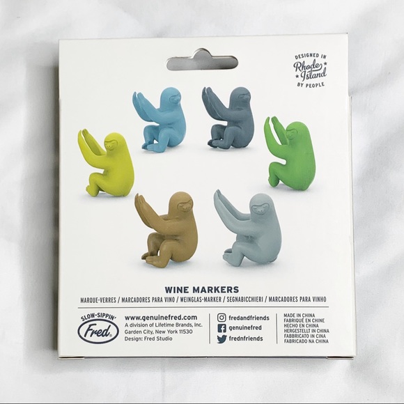 Sloth Wine Charms Social Climbers - Picture 5 of 6